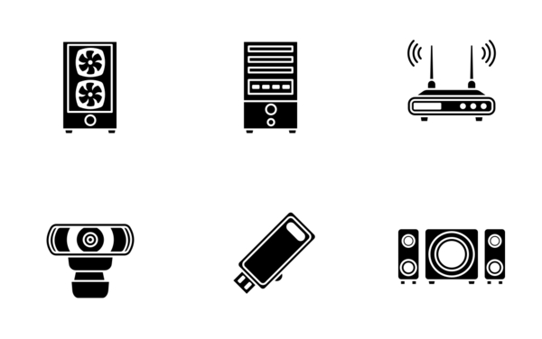 computer interface  glyph