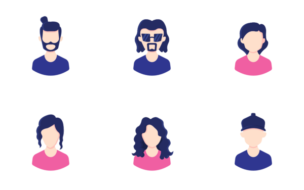 people avatar  flat people avatar  flat