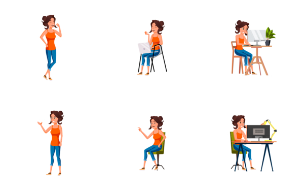 business woman worker