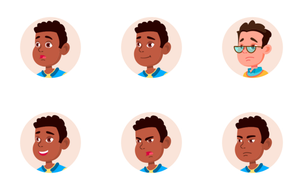 teen people face avatar