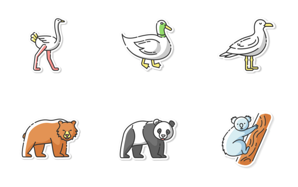 animals sticker