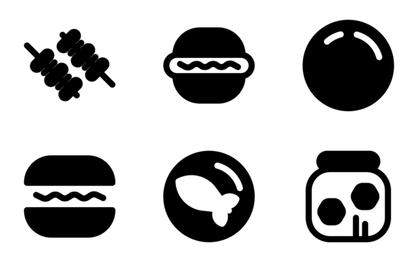 food  glyph food  glyph