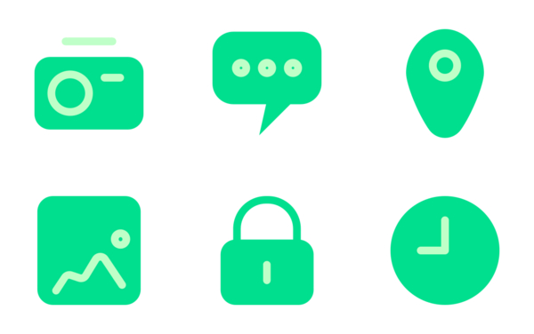 web and mobile green