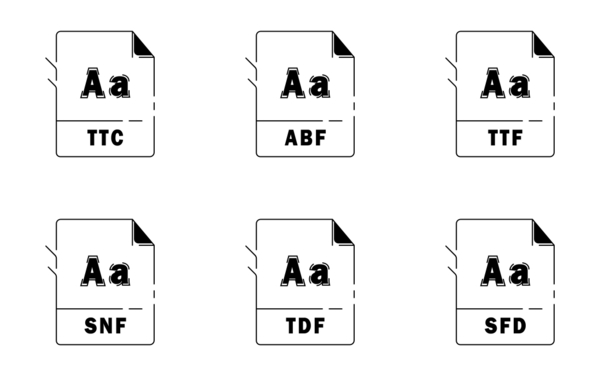 font extension unilite black