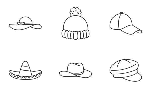 clothes  hats