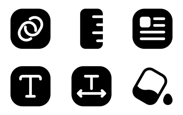 design and edit  glyph