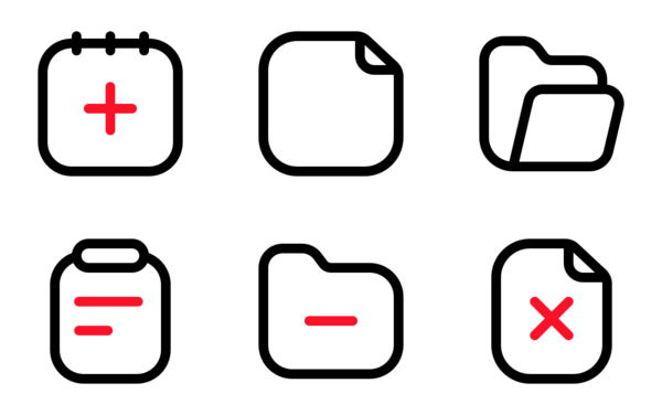 Files and folder outline color Files and folder outline color