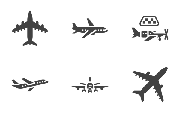 aircraft glyph aircraft glyph