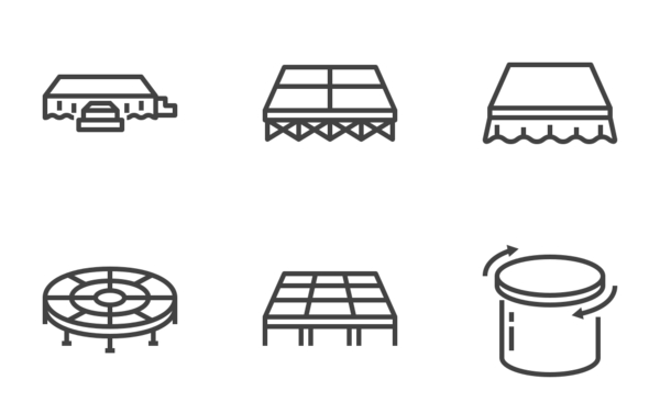 stages podiums