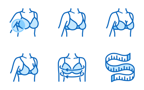 bra fitting  blue bra fitting  blue