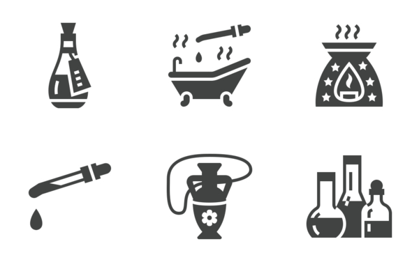 Aromatherapy glyph Aromatherapy glyph