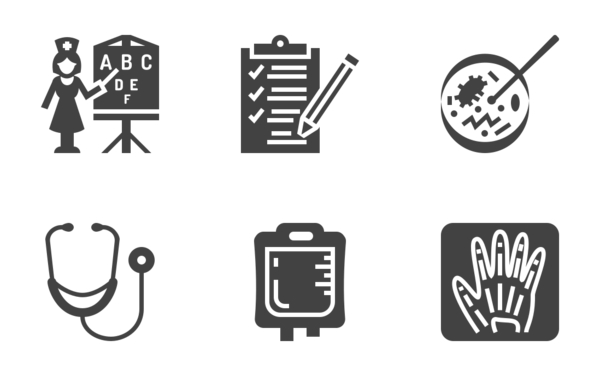 medical check up  glyph medical check up  glyph