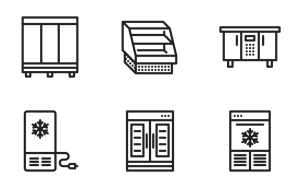 kitchen fridges freezers