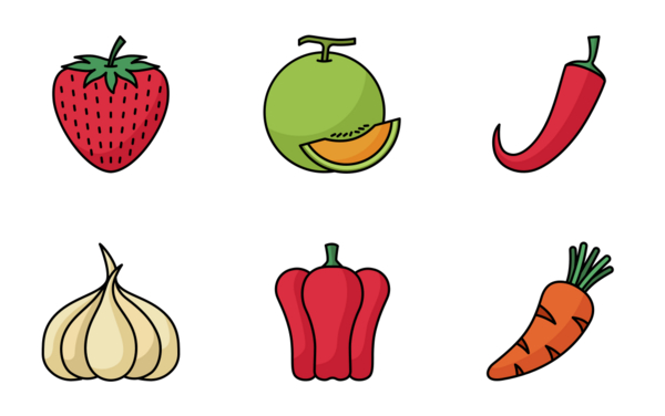 vegetable and fruit filled line vegetable and fruit filled line