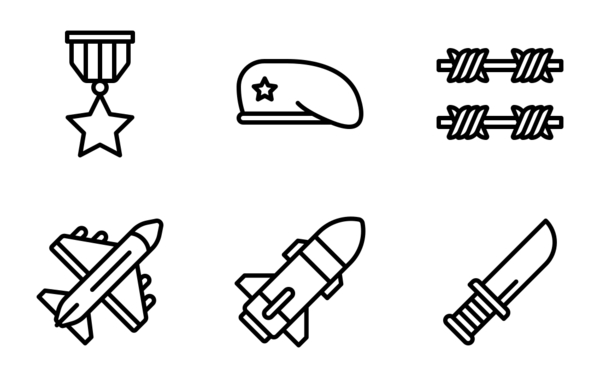 military outline