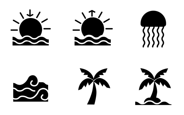 sea and beach glyph