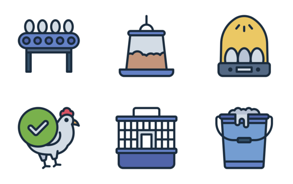 chicken farm filled line chicken farm filled line