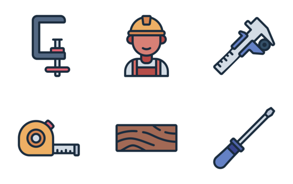 carpentry filled line carpentry filled line