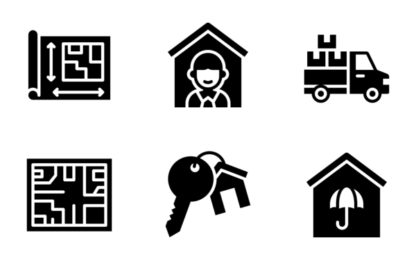 real estate glyph