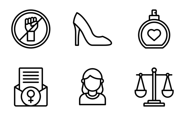 womans day outline