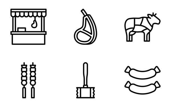 Butcher outline Butcher outline