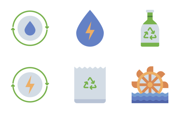 green energy flat green energy flat