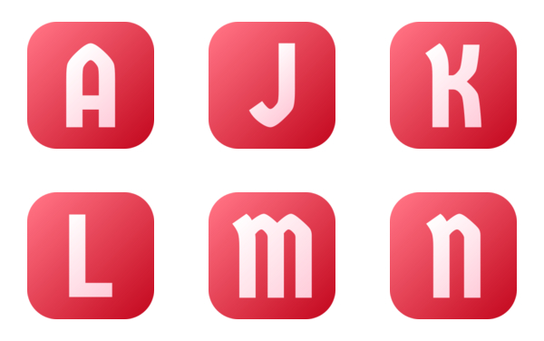 capital letters a to z