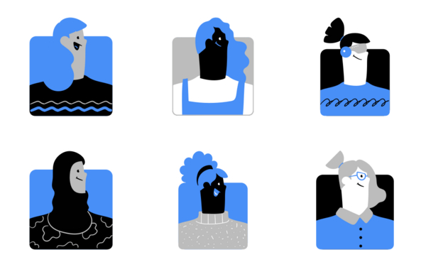 Cornflower avatars Cornflower avatars
