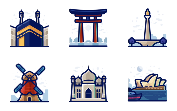 landmarks and world monuments