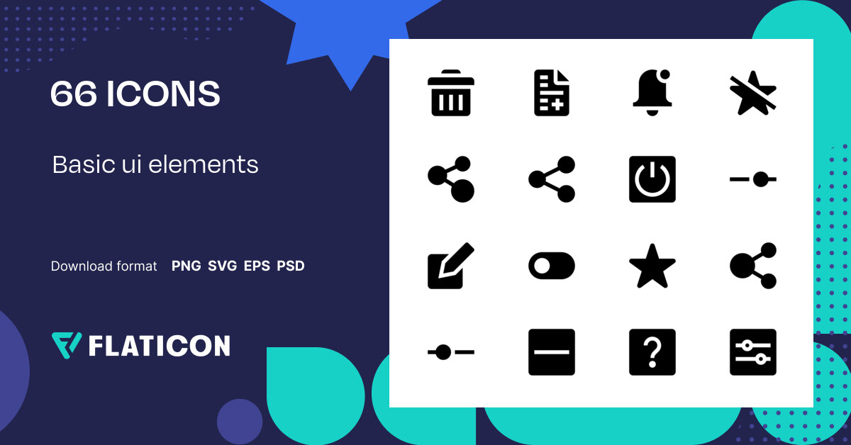 Pack De Iconos Basic Ui Elements Others Iconos Svg