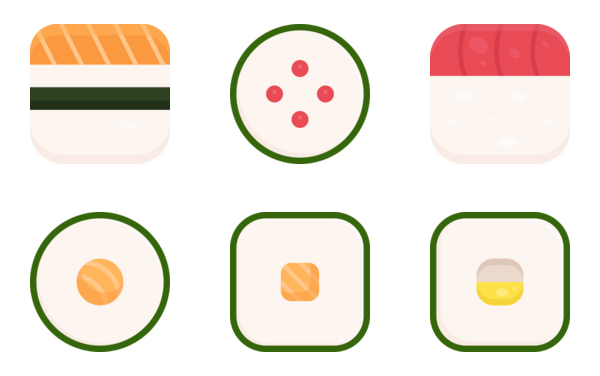 sushi flat