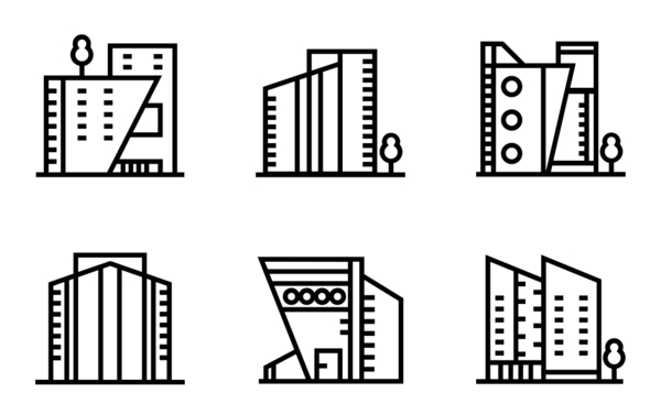 skyscraper buildings in developed countries