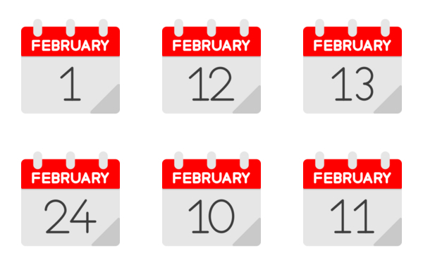 calendar of february