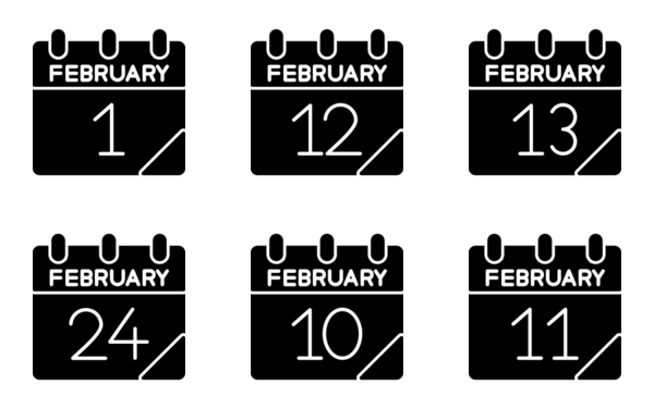 calendar of february