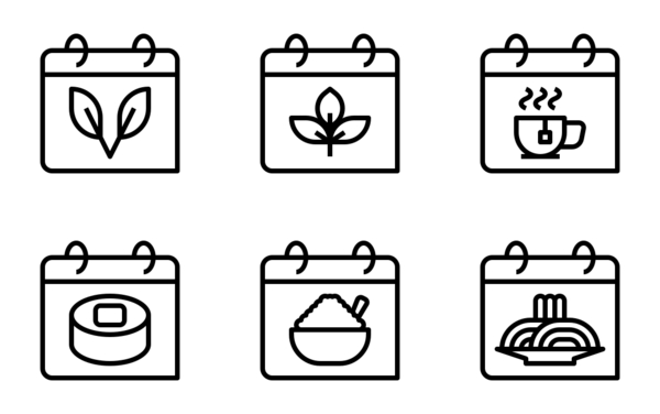international food calendar