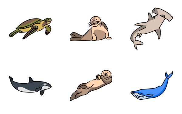 sea animals sea animals