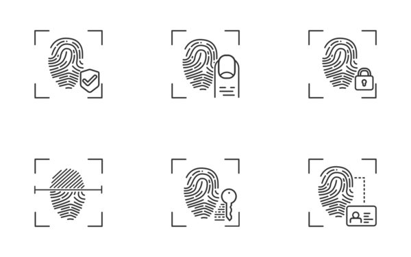 Fingerprint scan provides security access