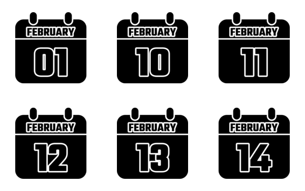 calendar of february