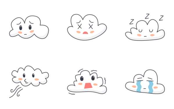 cloud emoji