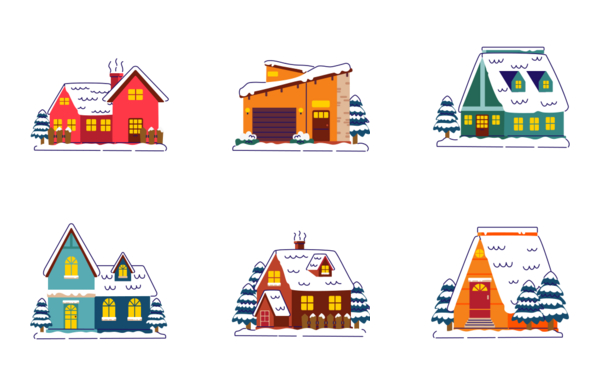 cuter  winter houses cuter  winter houses