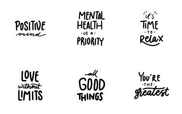 motivational lettering