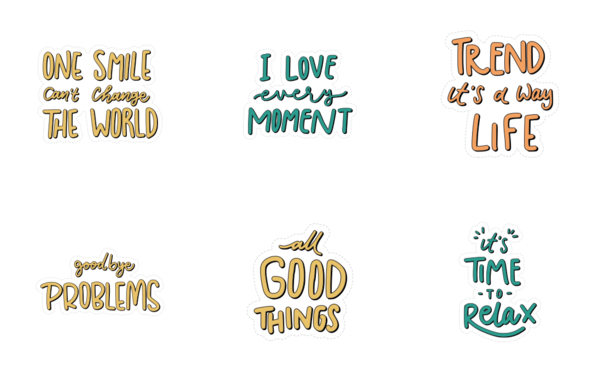 motivational lettering