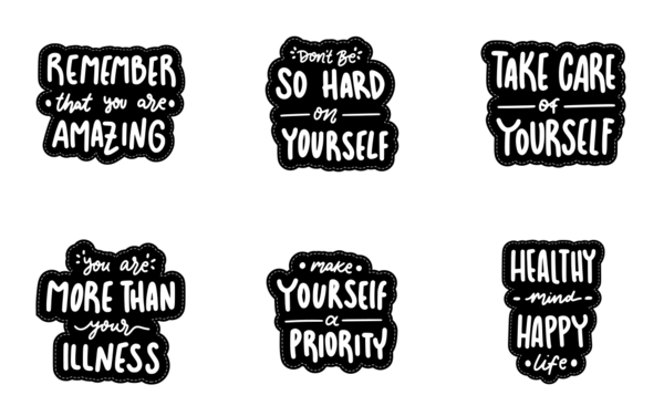 mental health sticker