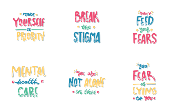 mental health sticker