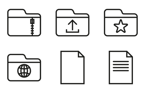 folders and documents