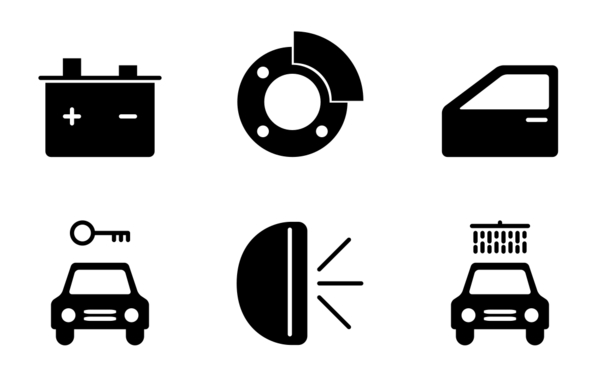 car repair glyph