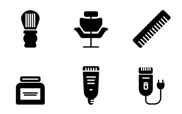 hair saloon glyph hair saloon glyph