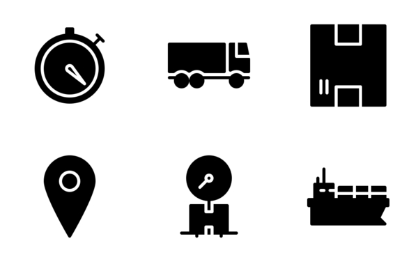 Delivery glyph Delivery glyph