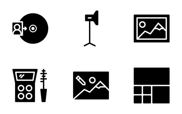 photostudio glyph photostudio glyph