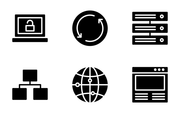 computer service glyph